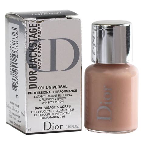 dior backstage primer face and body